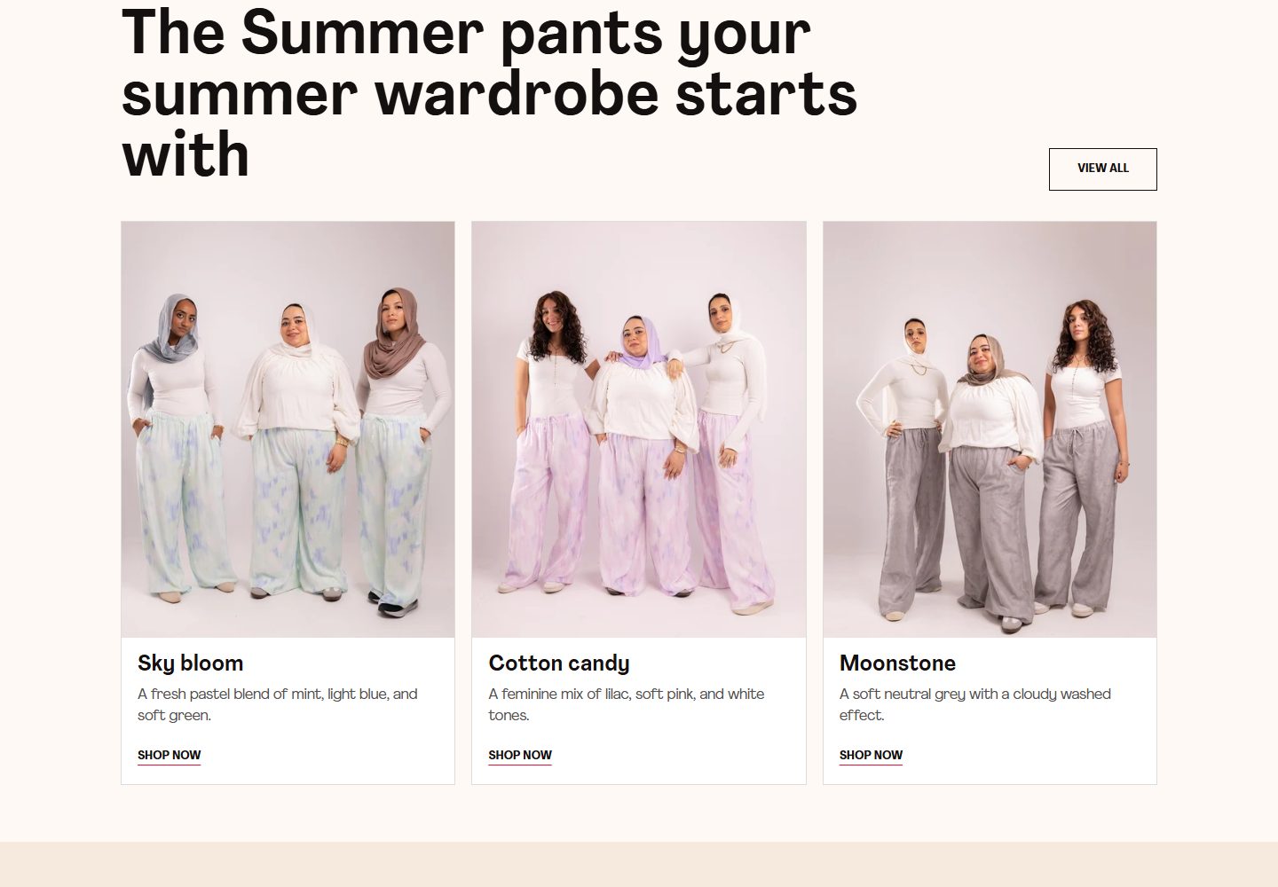 Allio product browsing