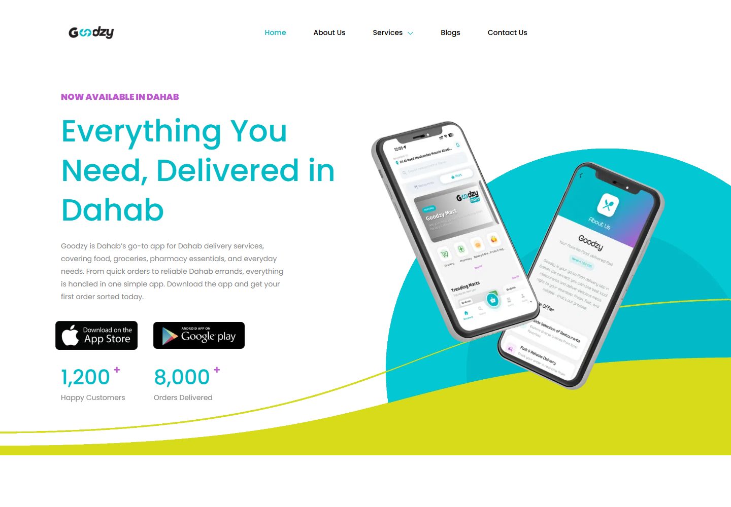 Goodzy service website